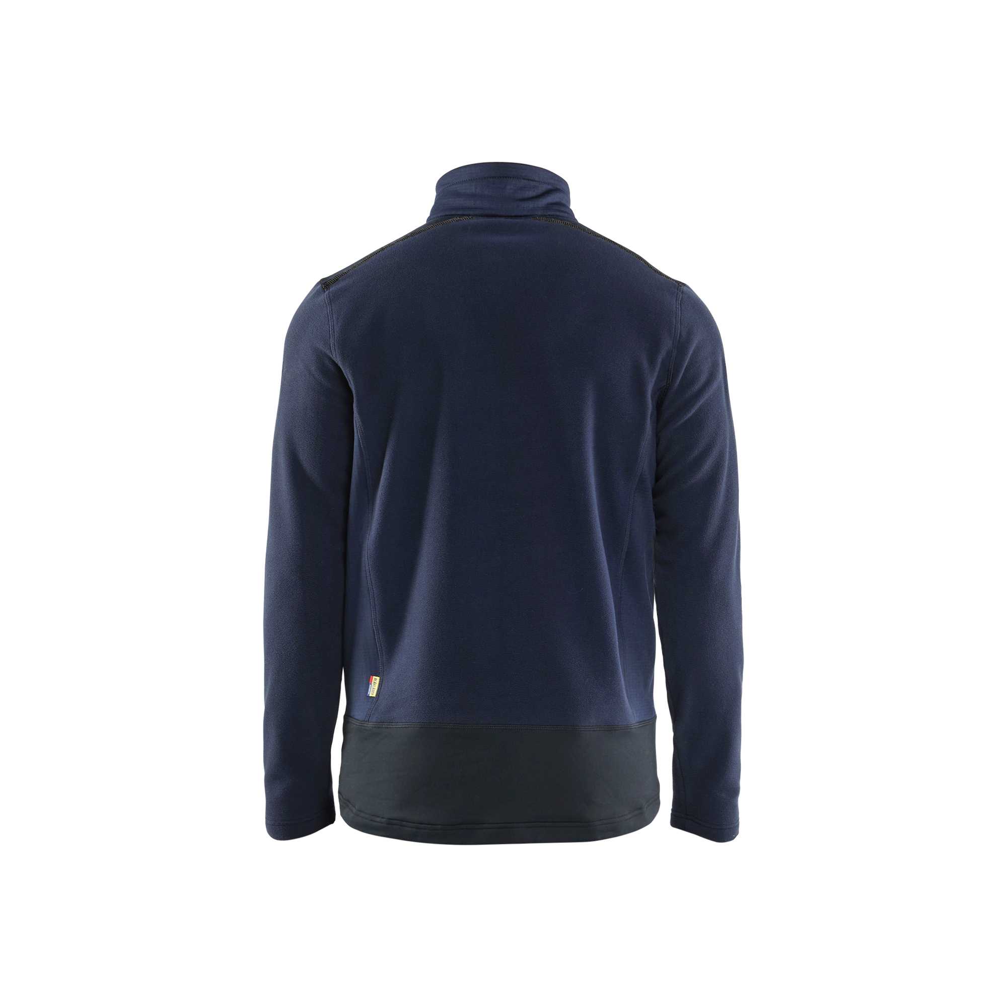 BLAKLADER 47651010 Microfleece Jacket Hi Vis Reflective Work Jacket MEN - Antipilling